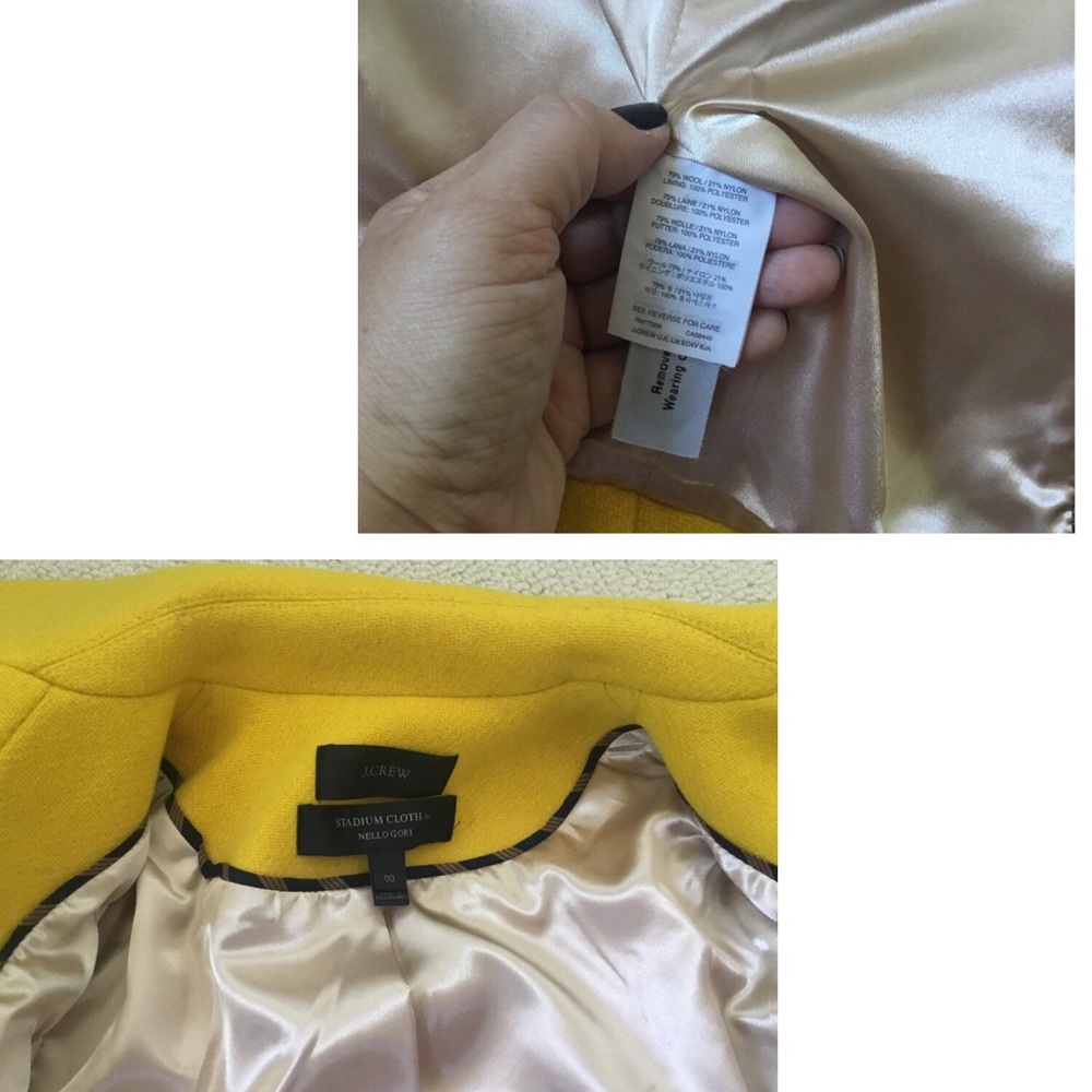 Lemony yellow short coat 🧥 - Picture 5 of 8